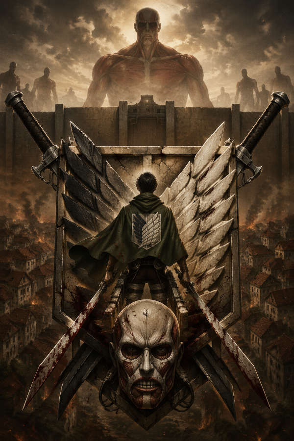 Cover of Echoes of Attack On Titan