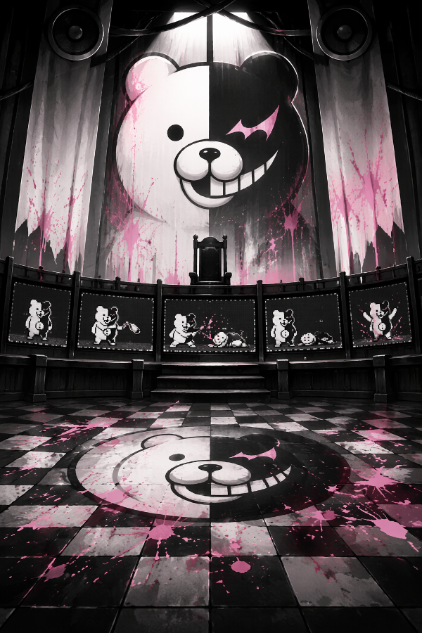 Cover of Danganronpa hinter Glas