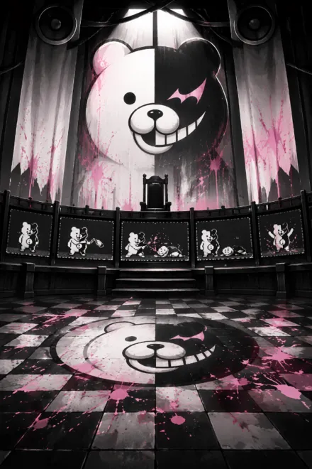 Cover von Danganronpa hinter Glas