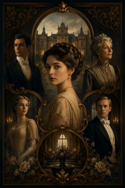 Cover of Echoes of Downton Abbey