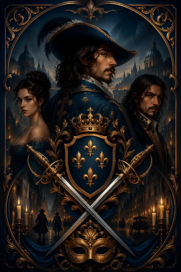Cover of Echoes of Drei Musketiere