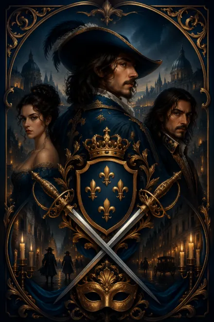 Cover of Echoes of Drei Musketiere