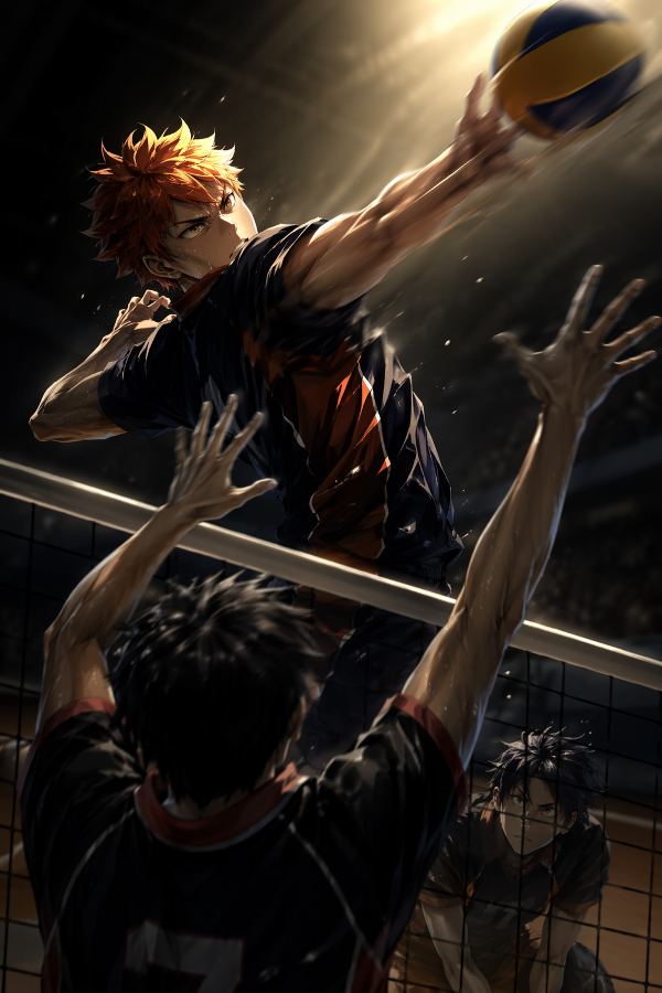Cover of Echoes of Haikyuu