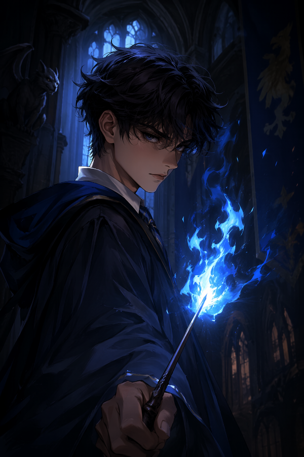 Cover of Echoes of Hp Anime Crossover