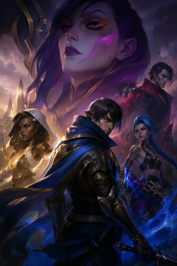 Cover of Echoes of League Of Legends