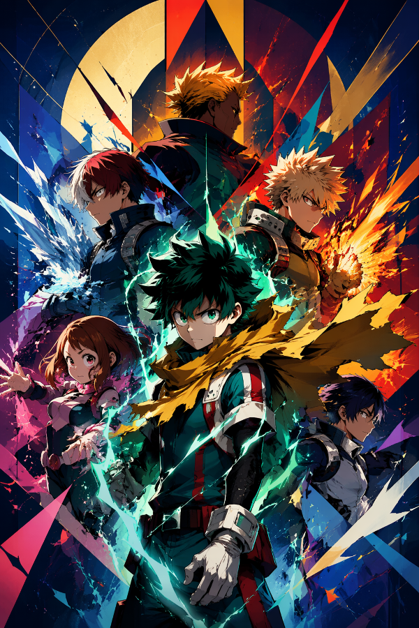 Cover of Echoes of My Hero Academia