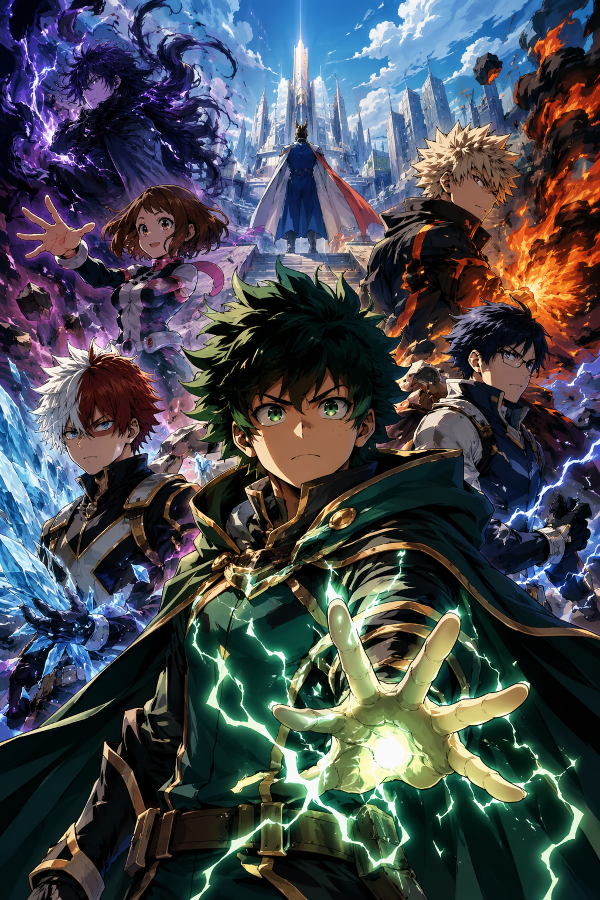 Cover of Zwischen den Welten von My Hero Academia