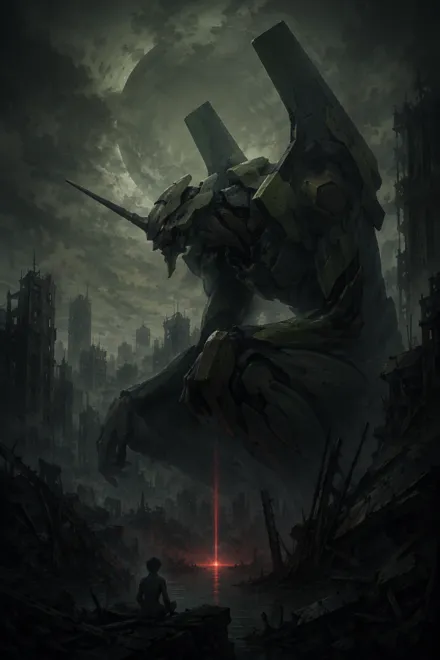 Cover of Echoes of Neon Genesis Evangelion