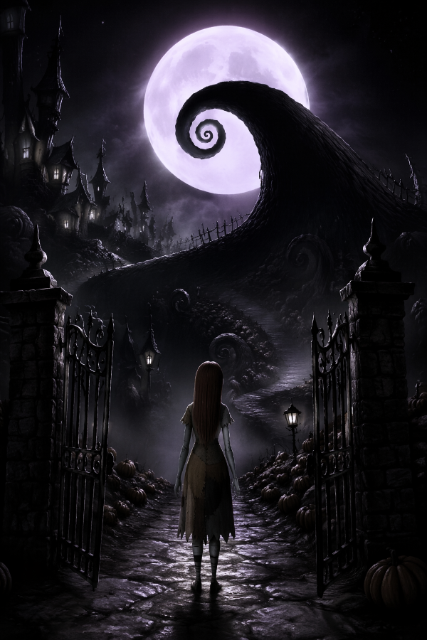 Cover of Echoes of Nightmare Before Christmas