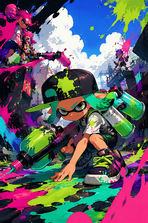 Cover of Echoes of Splatoon