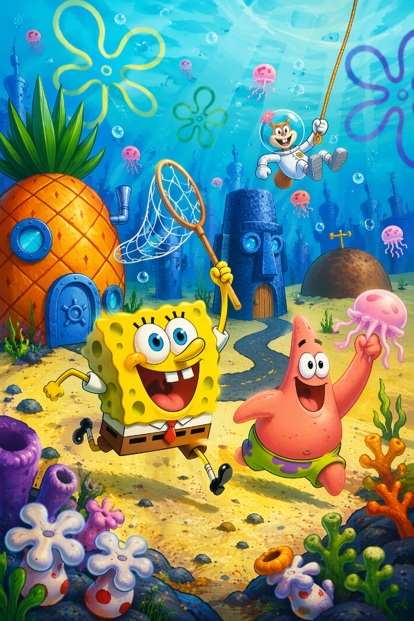 Cover of Nachhall von Spongebob