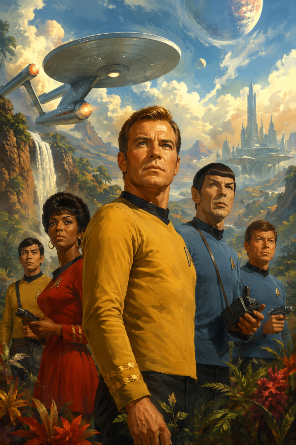 Cover of Echoes of Star Trek Snw