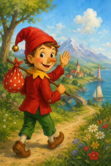 Cover of Kasperle auf Reisen