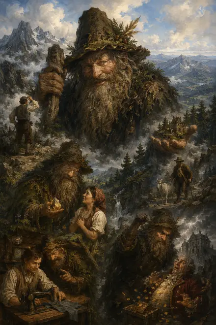 Cover of Rübezahl — Deutsche Volksmärchen vom Berggeist und Herrn des Riesengebirges