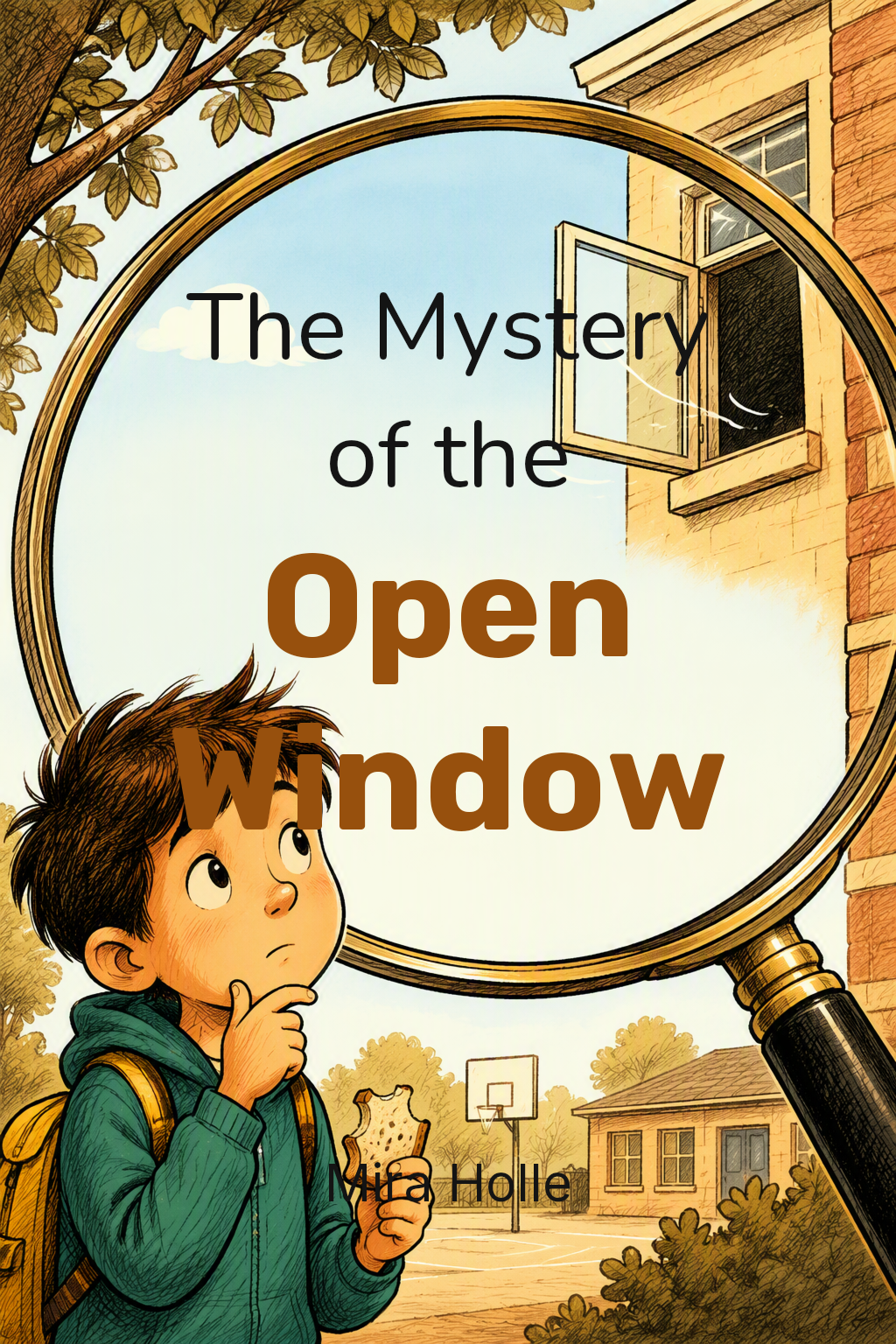 Cover of The Mystery of the Open Window