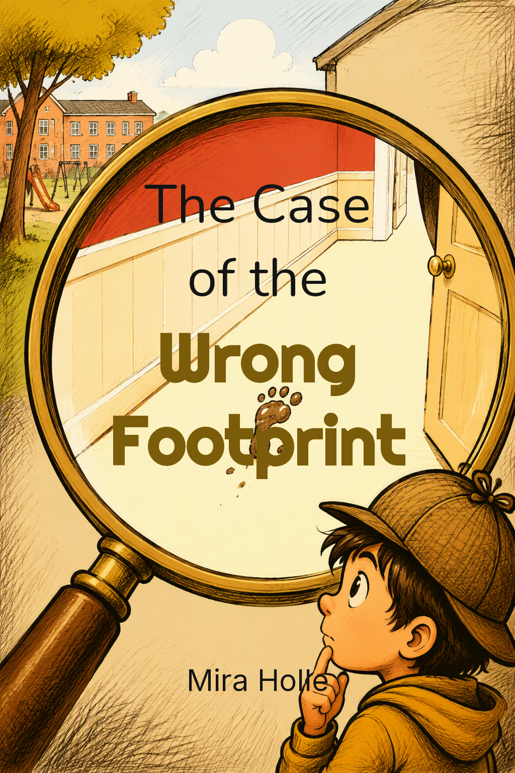 Cover of The Case of the Wrong Footprint
