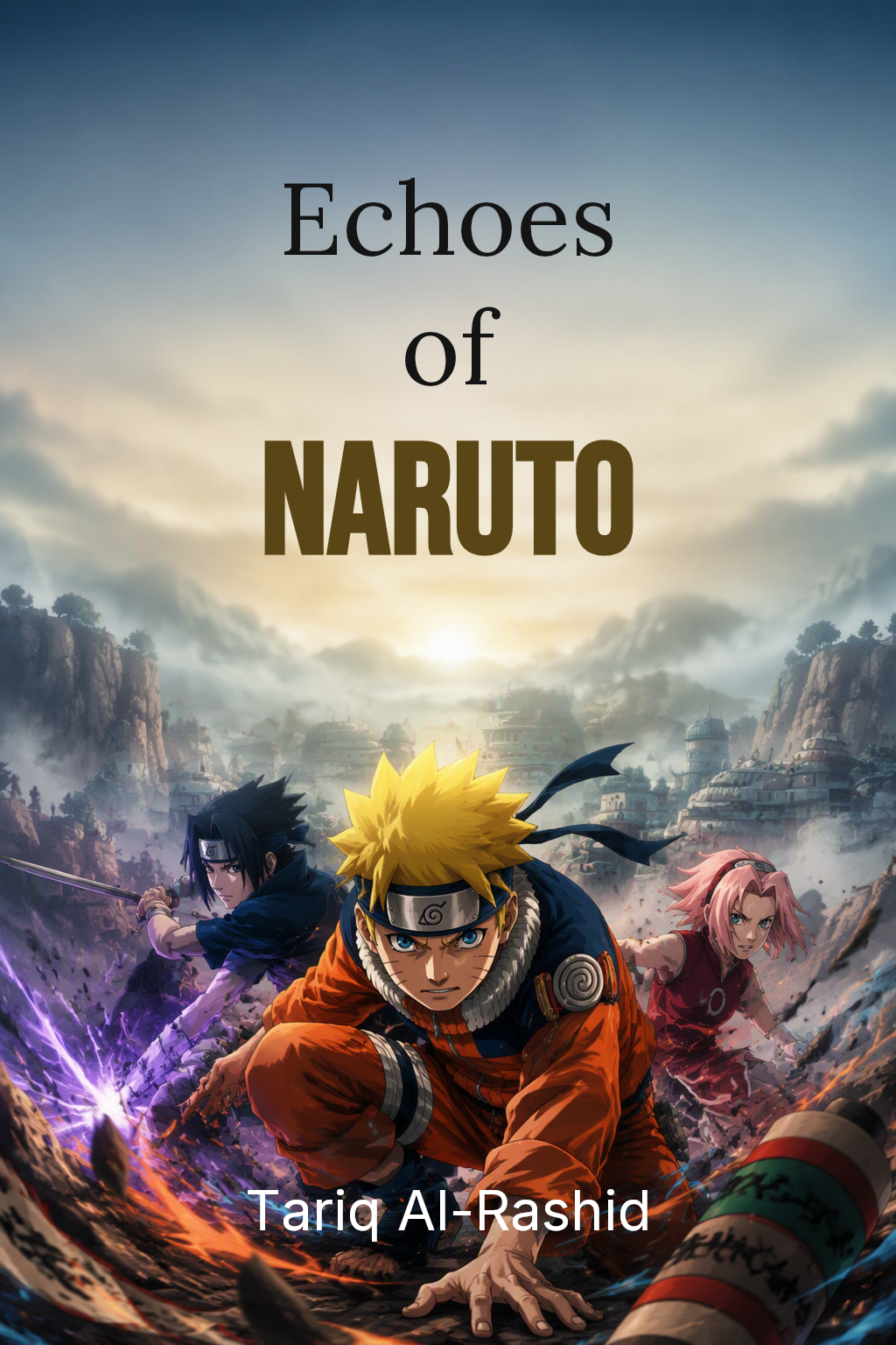 Cover of Echoes of Naruto