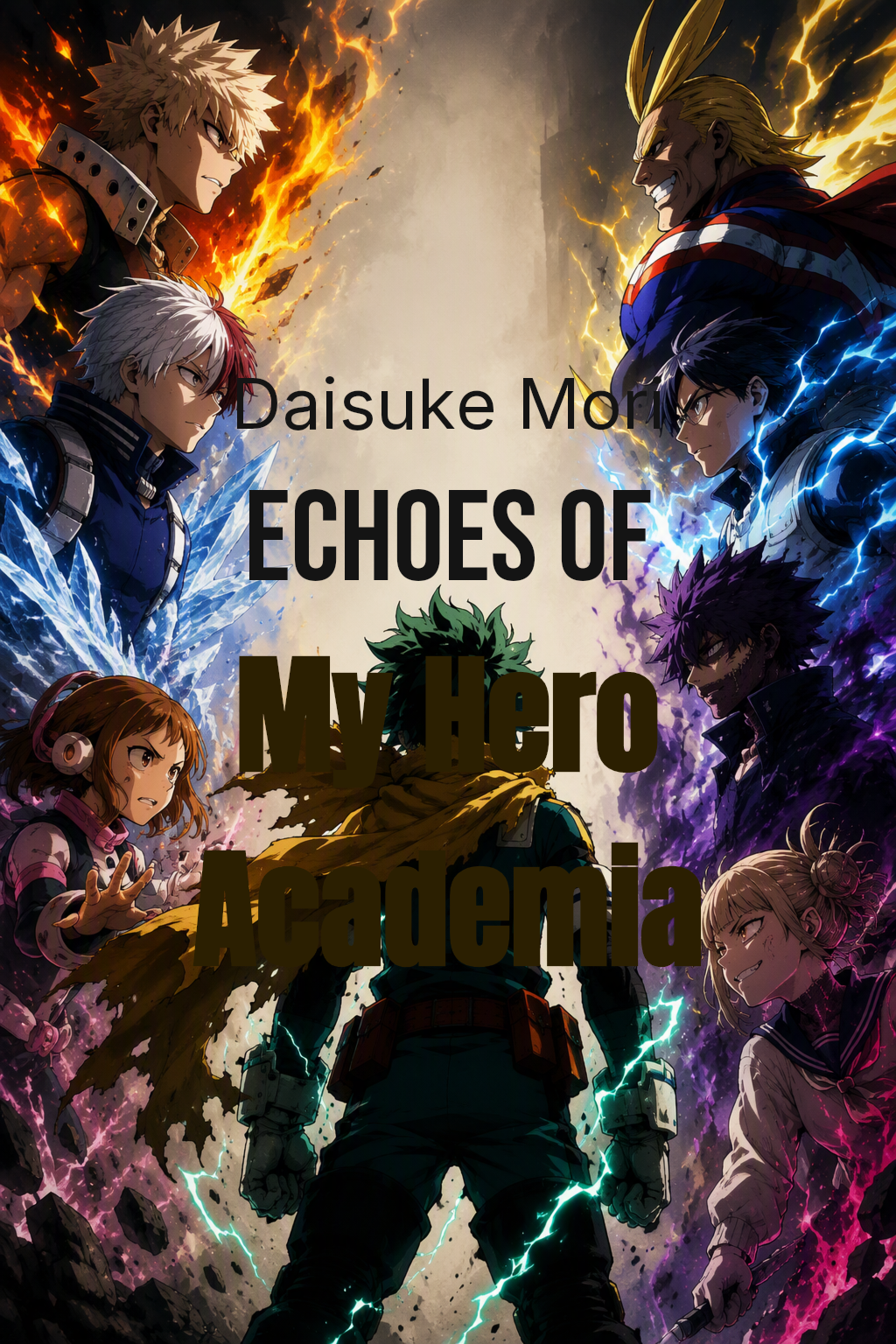Cover of Echoes of My Hero Academia