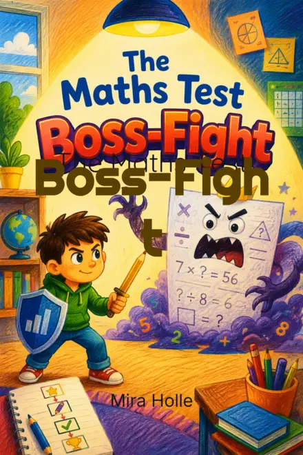 Cover of The Maths Test Boss-Fight