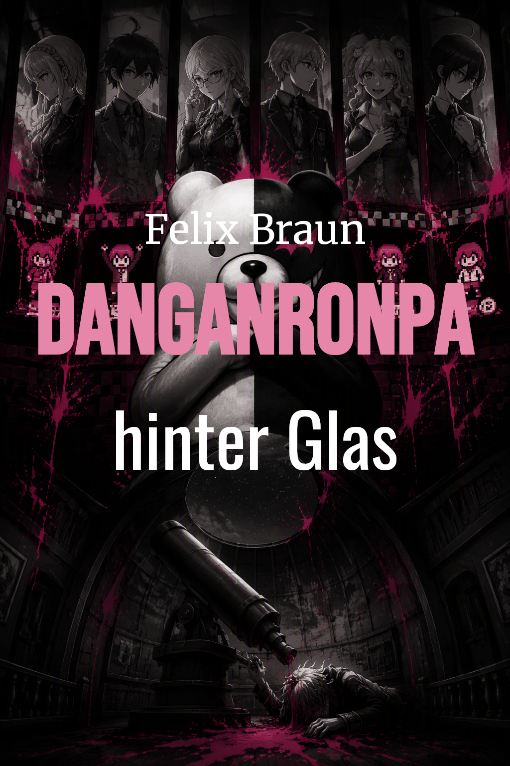 Cover of Danganronpa hinter Glas