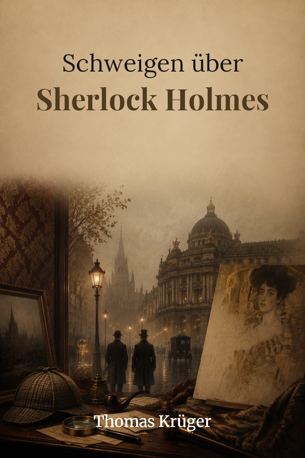 Cover of Schweigen über Sherlock Holmes