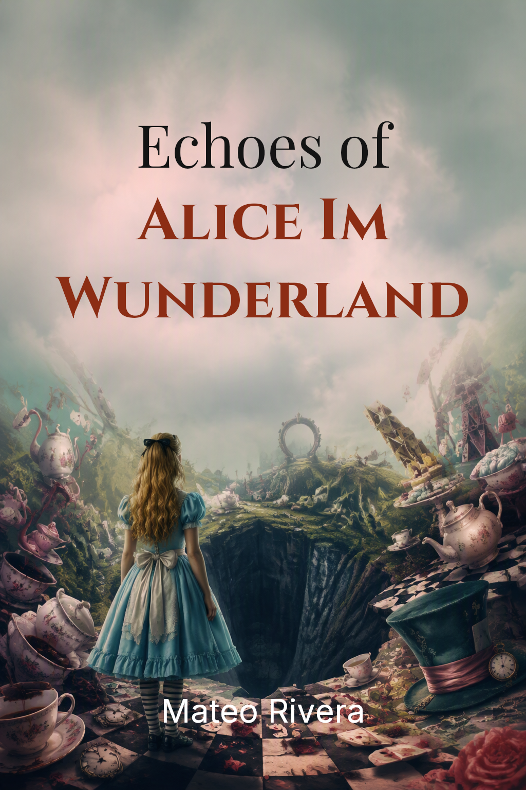 Cover of Echoes of Alice Im Wunderland