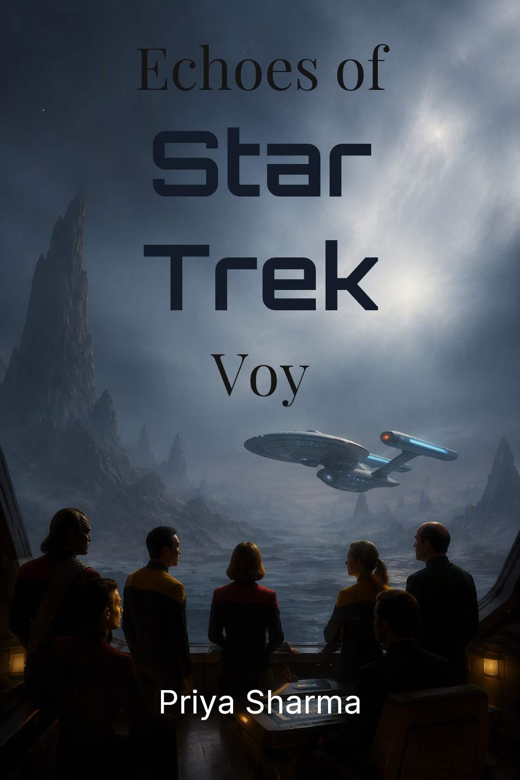 Cover of Echoes of Star Trek Voy