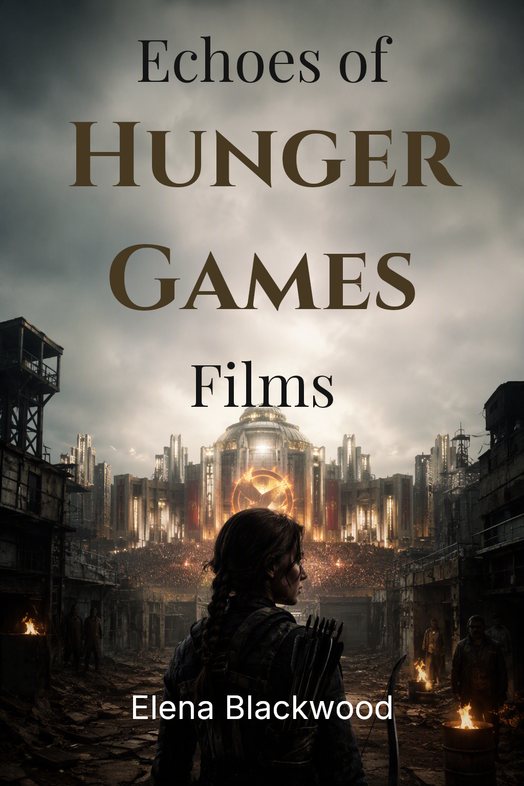 Cover of Echoes of Hunger Games Films