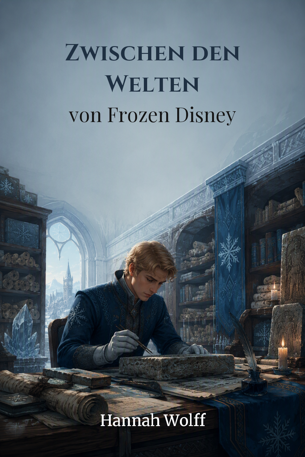 Cover of Zwischen den Welten von Frozen Disney