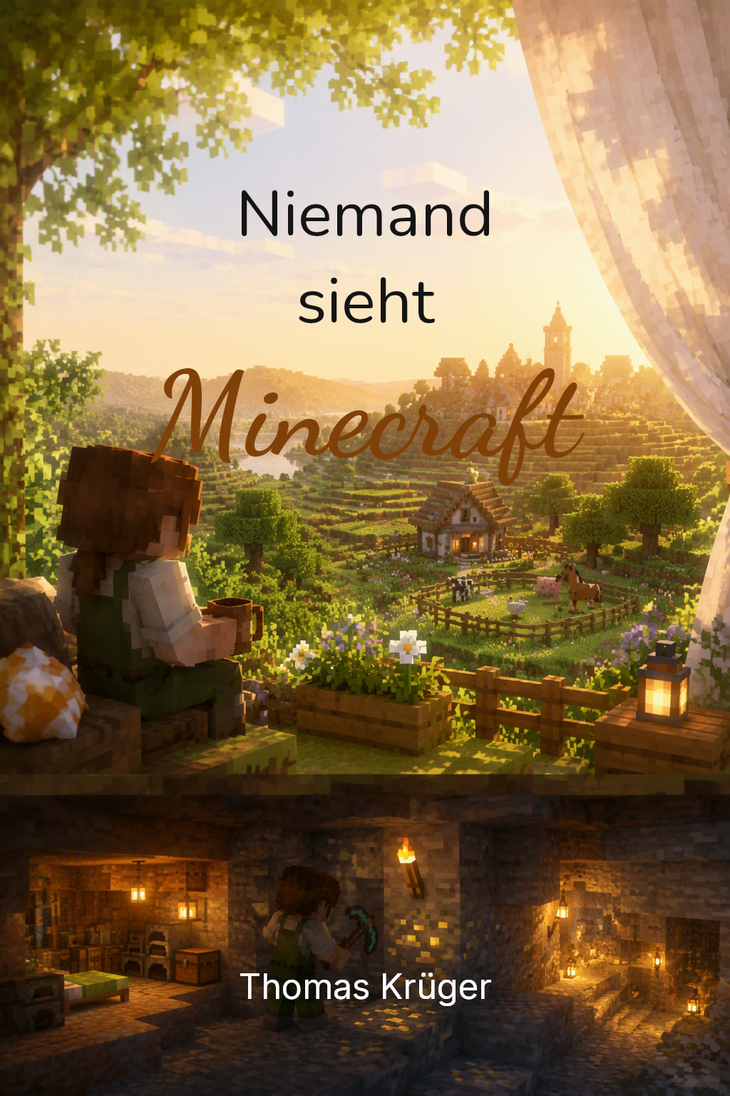 Cover of Niemand sieht Minecraft