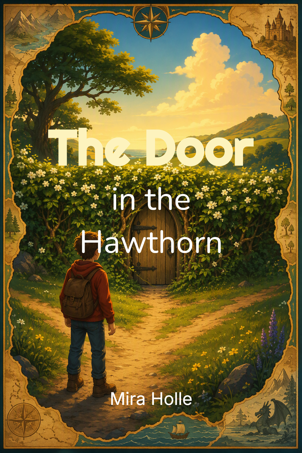 Cover of The Door in the Hawthorn