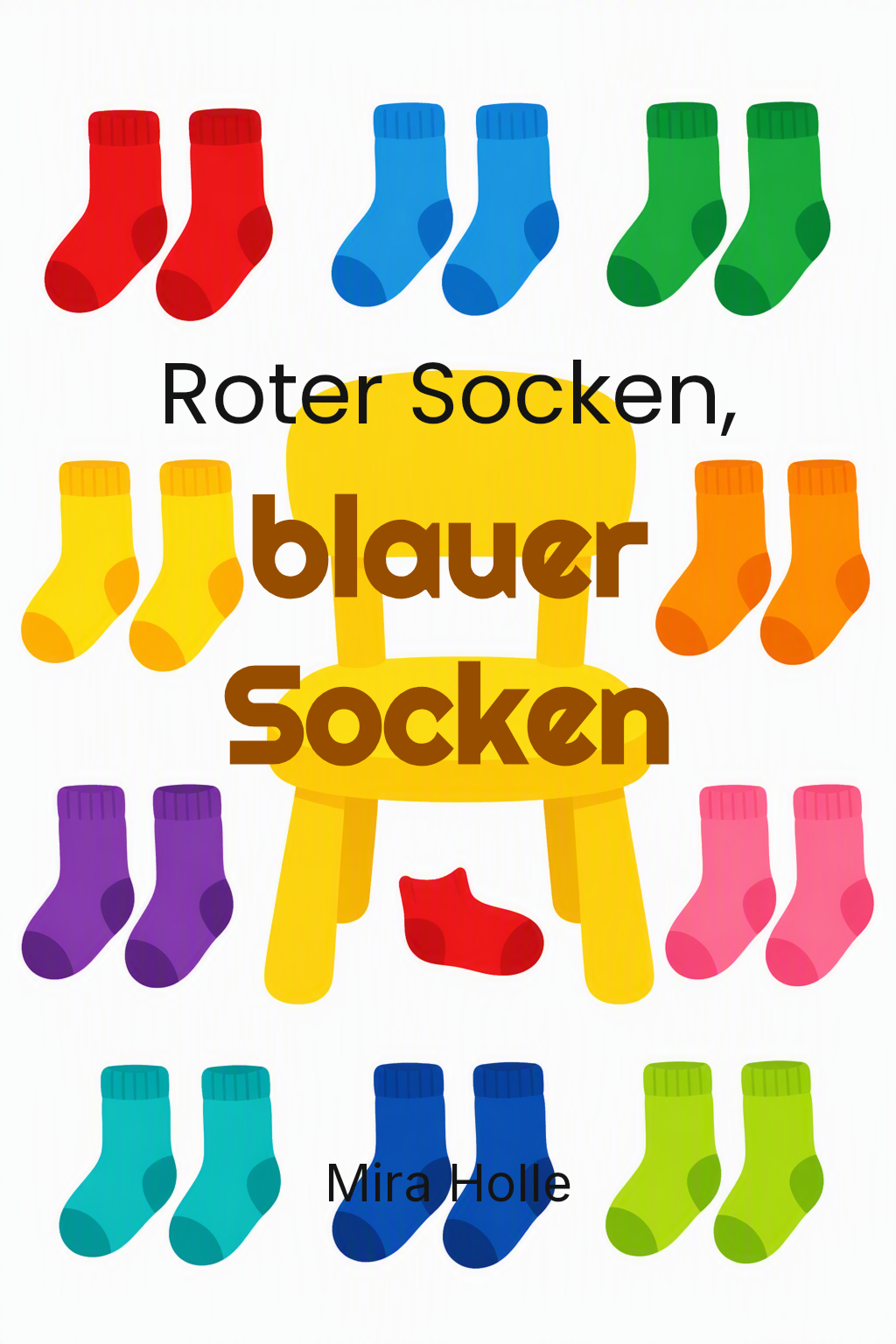 Cover of Roter Socken, blauer Socken