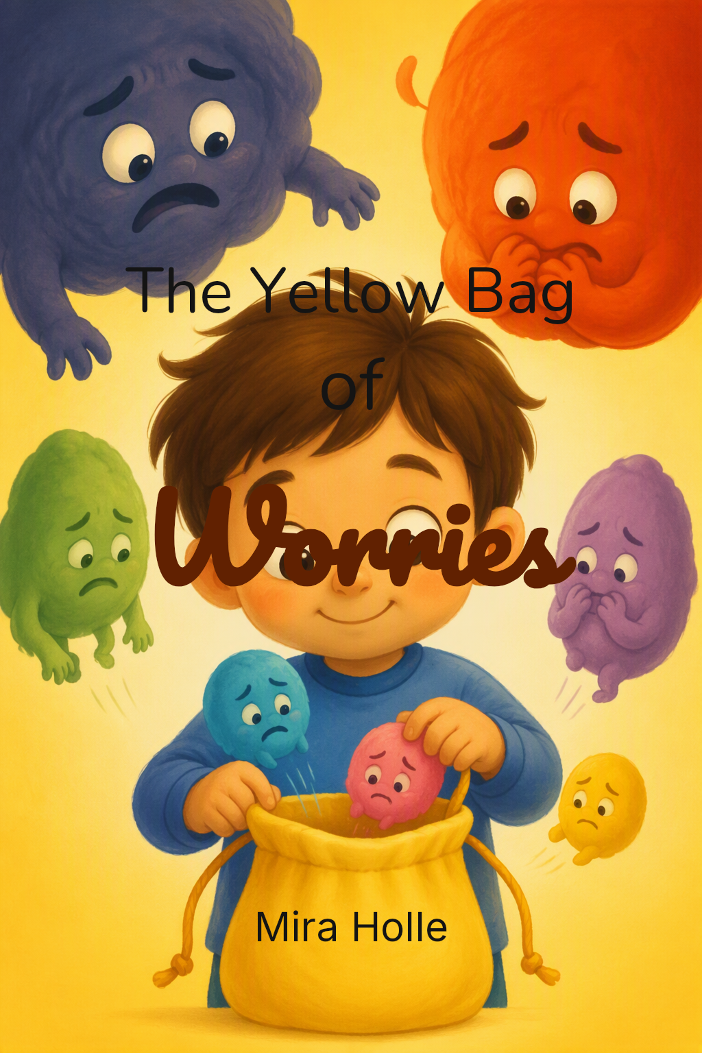 Cover of The Yellow Bag of Worries