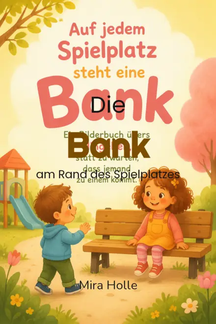 Cover von Die Bank am Rand des Spielplatzes