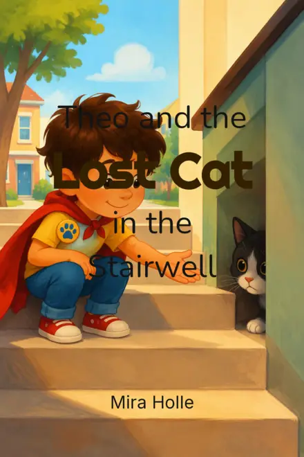 Cover of Theo and the Lost Cat in the Stairwell