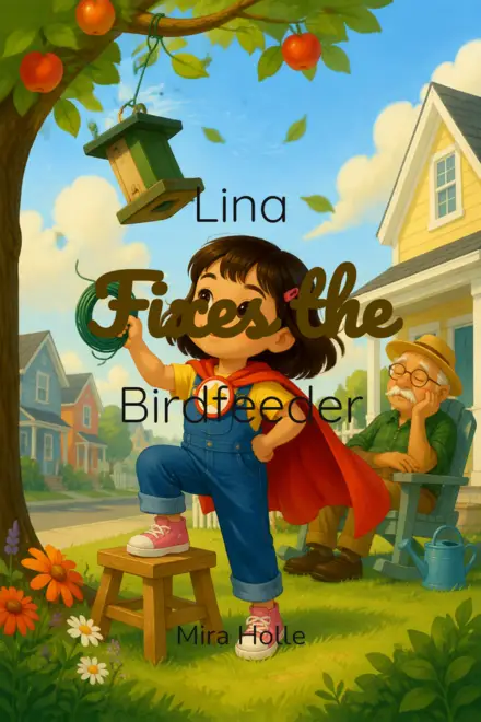 Cover of Lina Fixes the Birdfeeder