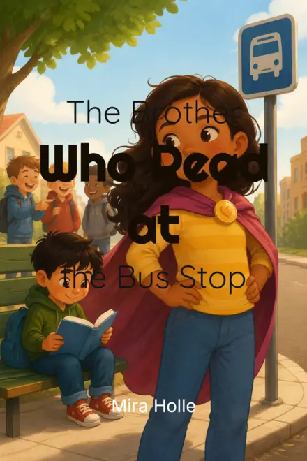 Cover of The Brother Who Read at the Bus Stop